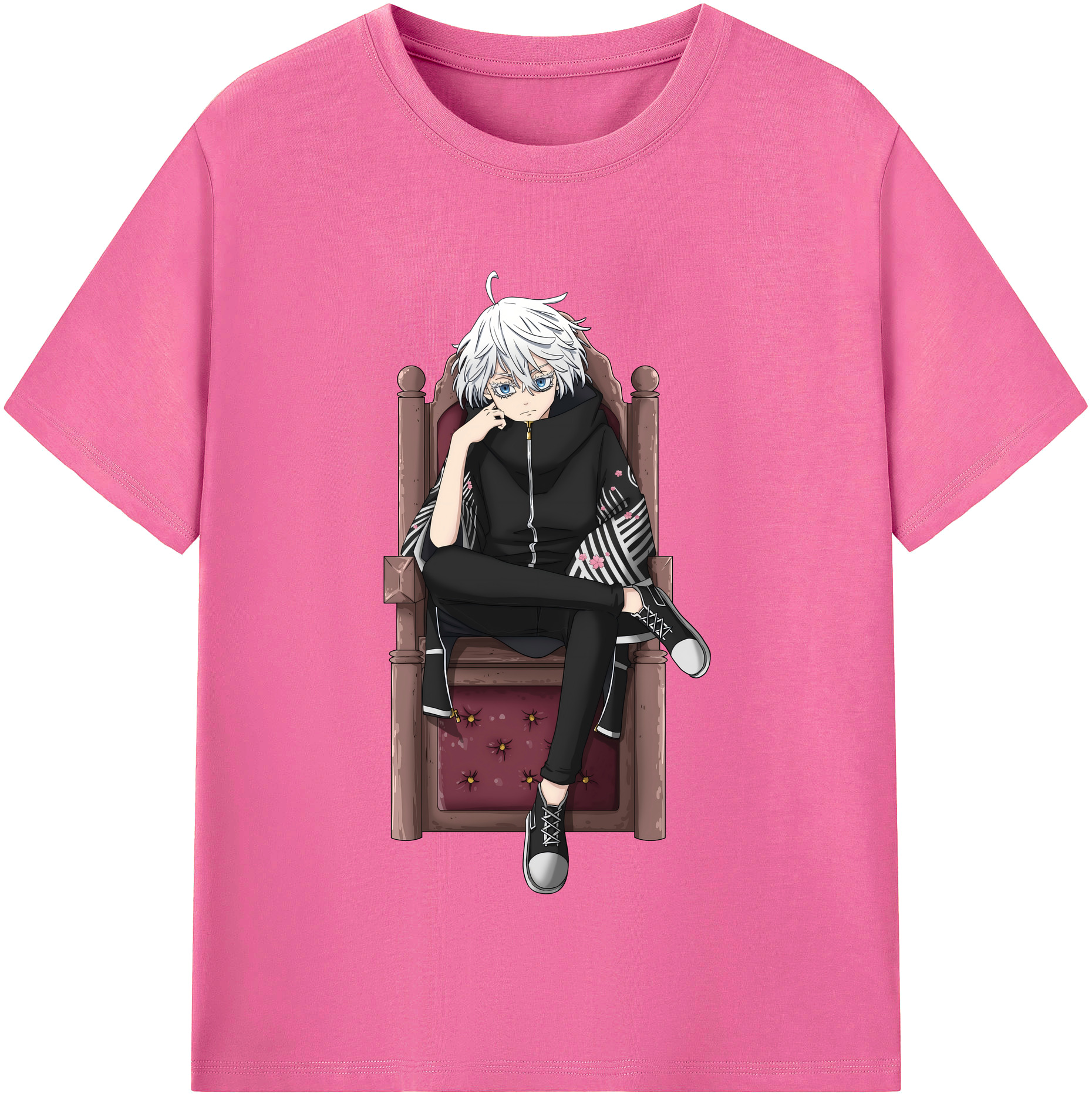 （画像用） 東京リベンジャーズ Tokyo Revengers レディースカジュアルプリントTシャツ（綿100％）